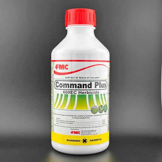 Command Plus 600EC 1000ml Herbicide - FMC