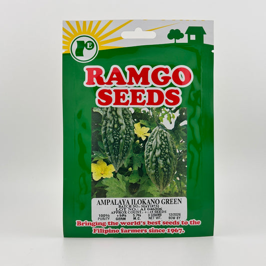 Ampalaya Ilokano Green (PACK) - RAMGO SEEDS