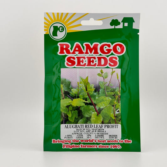 Alugbati Red Leaf Profit (PACK) - RAMGO SEEDS