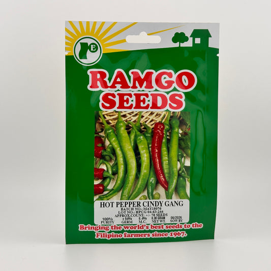 Hot Pepper Cindy Gang (PACK) - RAMGO SEEDS