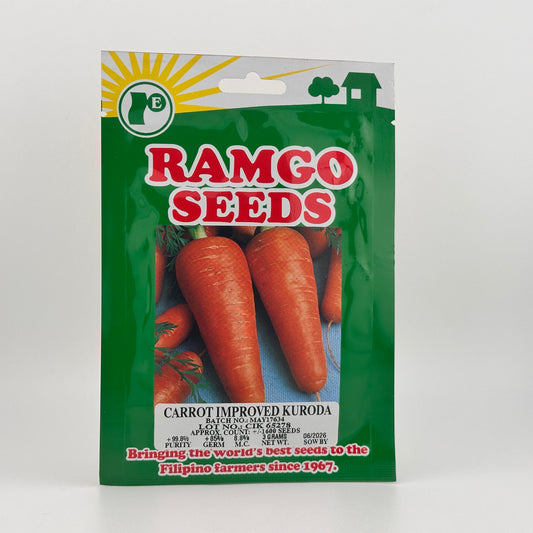 Carrot Improved Kuroda (PACK) - RAMGO SEEDS